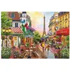 Trefl Puzzle 1500 pièces «Le charme de Paris» - 85 x 58 cm (peinture)