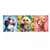 Trefl puzzel - 500 stukjes panorama Doggie Fashion Week dieren.