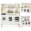Cuisine Enfant Bois, Mamabrum, Éclairage LED, Cuisine Jouet Interactiv...