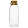 Party-Decoration Lot de 12 bouteilles en verre avec bouchon en liège - 7,5 cm