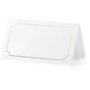 Party Deco Lot de 10 marques places cadre or