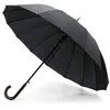 Esperanza Parapluie London Droit 16 Baleines Ouverture Auto Diam 110cm noir