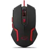 Esperanza Fighter Gaming Souris Optique, 6 Boutons, Câble USB, Rouge