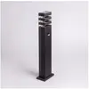 ECOLIGHT Borne de jardin poteau avec détecteur PIR SO-60P 1xGU10 IP44 Noir EKOLIGHT