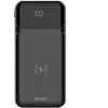 Savio BA-09 (37 mAh, 37 Wh), Chargeur de secours, Noir