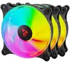 Savio Ventilateur de boîtier Blast Ø 12 cm (3 unités)