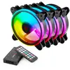 Savio Fan-01 4-pack 120mm Argb Fan Including Controller And Remote Co