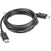 DisplayPort Cable Lanberg CA-DPDP-10CC-0030-BK Black 3 m