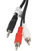 Audio Jack to 2 RCA Cable Lanberg CA-MJRC-10CC-0050-BK Black 5 m