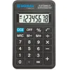 DONAU TECH/K-DT2085-01 Calculatrice à 8 chiffres Fonction racine 114 x 69 x 18 mm Couleur : noir Calculatrice avec affichage à 8 chiffres Fonctionnement à piles Design compact