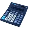 OFFICER PRODUCTS Donau TECH Office K-DT5122-01/Calculatrice de bureau à 12 chiffres 201 x 155 x 35 mm Couleur : noir calculatrice Dual-Power Solar   Fonctionnement sur piles/design compact/Garantie 5 ans
