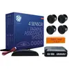 MTech KIT RADAR DE RECUL 4 CAPTEURS NOIR