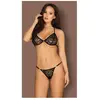 Obsessive - Pantheria 2 st, Set Zwart L/XL