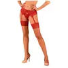 OBSESSIVE GARTER and STOCKINGS | Obsessive - Lacelove Stockings Red Xl...