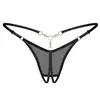 Obsessive - Oxaria Open Kruis String - Zwart