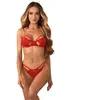 Obsessive   Matildea 2-Delige Open Set   Rood