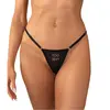 Obsessive - Violami Sexy String - Zwart