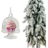 Inspiruj - Kerstbal - Roze Cupcake - Glas - 7,5 cm