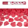 Partydeco Confettikanon met rode rozenblaadjes - 40 cm lang