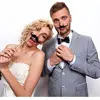 PartyDeco Foto props snor 6 stuks