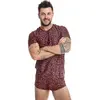 Anais, Hommes, T-shirt, T-shirt "Tribal" pour homme, Rouge, (L)