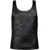 Anais, Hommes, T-shirt, Top "Electro" pour homme, Noir, (S)
