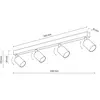 TK Lighting, Lampe de table, Luminaire direct Top 6874, 40 W, GU10