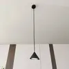 ELIT Spot Hanglamp Zwart Kegelvormige Kap - Keuken, Eettafel