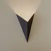 Emibig - Wandlamp Form H 30 cm zwart