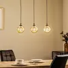 Emibig COSMO Plafonnier suspendu Cosmo Globe Bar noir avec abat-jour e...