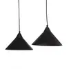 Emibig ABRAMO Plafonnier suspendu Abramo noir 2x E27