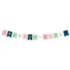 PartyDeco Letterslinger - Gender Reveal Versiering - Boy or girl? - 2,5 meter