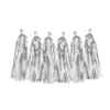 Partydeco Poland Tassels slinger DIY, zilver