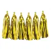 Partydeco Poland Tassels goud | Slinger | DIY | 2 meter