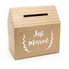NO NAME Urne Mariage Just Married Mariage kraft