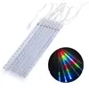 Maclean MCE412 Guirlande lumineuse solaire à 144 LED RVB en forme de s...