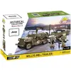 JEU DE CONSTRUCTION - COBI 3132 - WILLYS MB & TRAILER - MARRON
