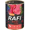 24x400g Rafi Adult, avec du boeuf, nourriture humide pour chiens