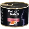 12x185g, Dolina Noteci Premium, nourriture humide pour chats riche en saumon