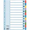 ESSELTE Intercalaire Mylar A4 12 Touches