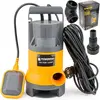 PowerMat Pompe à eau immergée pour eau propre-sale 1600W avec flotteur 9500L/h