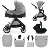 Kinderkraft VESTO 2   3-in-1 kinderwagen   Memory buttons   Opvouwbaar...