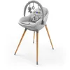 Kinderkraft Chaise haute FINI UP 2 en 1 gris KHFINIUPGRY0000
