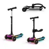 Kinderkraft Trottinette à trois roues à RAKET UP noir KRRAUP00BLK0000