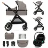 Poussette combinée 3-en-1 Kinderkraft ESME PRO siège auto MINK PRO 2 i...