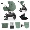 Kinderkraft Chariot multifonction 3en1 PRIME 3 Vert foncé KSPRIM03GRE3...