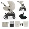 Kinderkraft Chariot multifonction 3en1 PRIME 3 beige KSPRIM03BEG3000