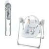 Kinderkraft Balancelle-transat électrique SWINGEE gris KBSWIN00GRY0000