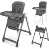 Kinderkraft Chaise haute 3-en-1 Kinderkraft TULO gris KHTULO00GRY0000