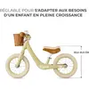 Kinderkraft Draisienne rétro RAPID 2 avec accessoires Vert